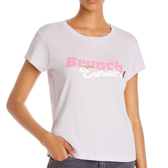 Wildfox Tops - NWT Women's Wildfox Brunch Enthusiast T-shirt